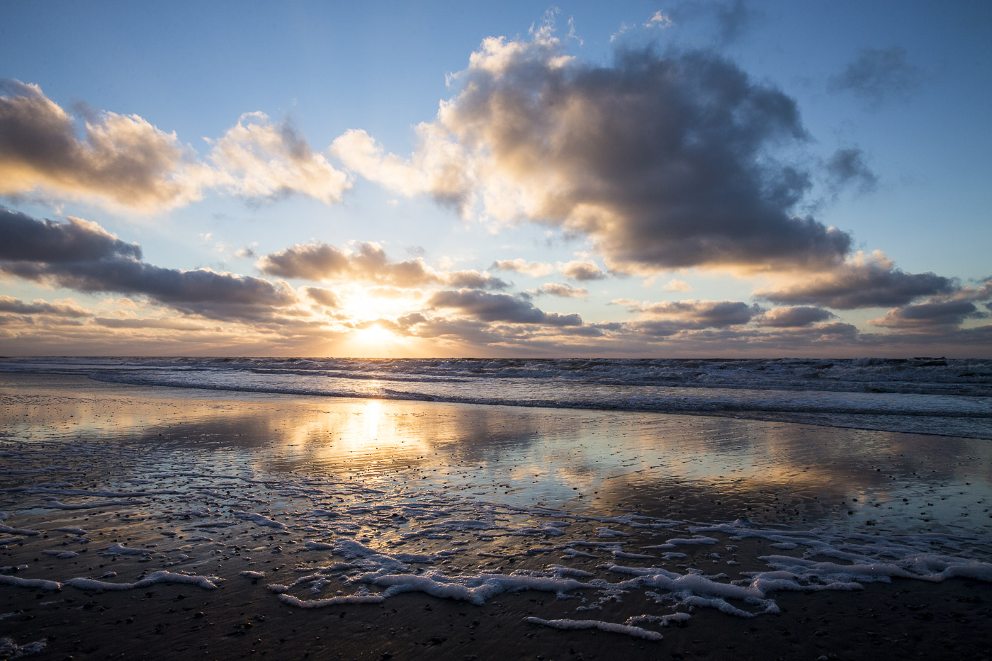 Zonsondergang Texel